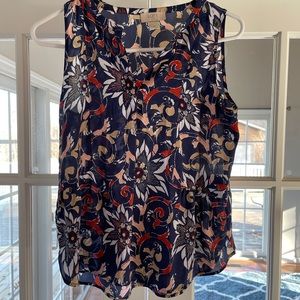 Loft Peplum Tank Top